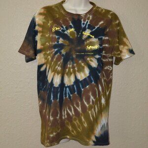 NWOT $200 Sz S/M Collina Strada Tie Dye "How Can Silence Speak?" T-Shirt